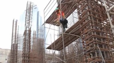 İnşaat site çalışanları