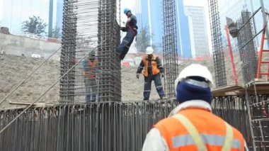 İnşaat site çalışanları