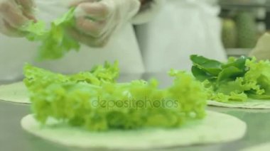 Hazırlıklı olmak sandviç şal 