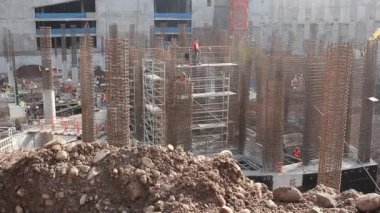 İnşaat site çalışanları