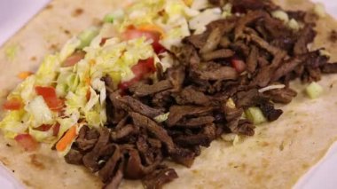 Pita ekmeği sandviç