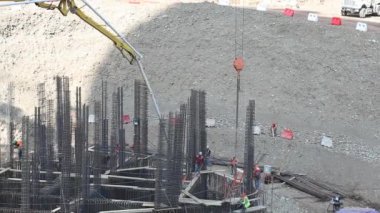 İnşaat site çalışanları