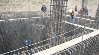 İnşaat site çalışanları