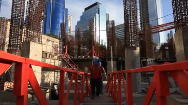 İnşaat site çalışanları