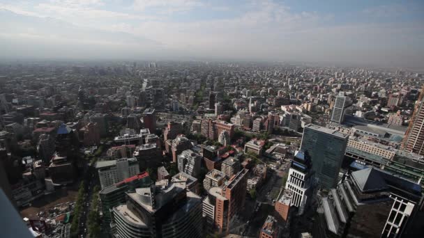 Vista aérea da cidade — Vídeo de Stock