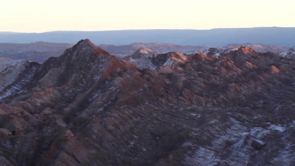 Гори в пустелі Атакама — стокове відео