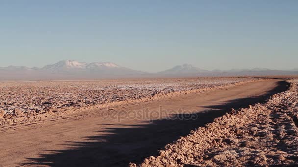 Hory v poušti Atacama — Stock video