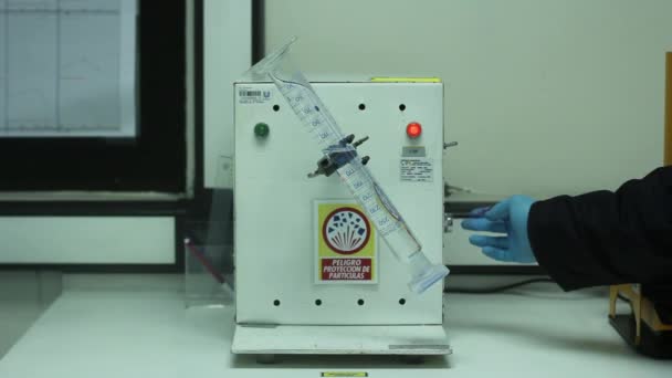 Спеціалізовані Лабораторне обладнання — стокове відео