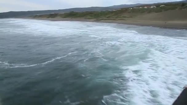 Oceano no sul do Chile — Vídeo de Stock