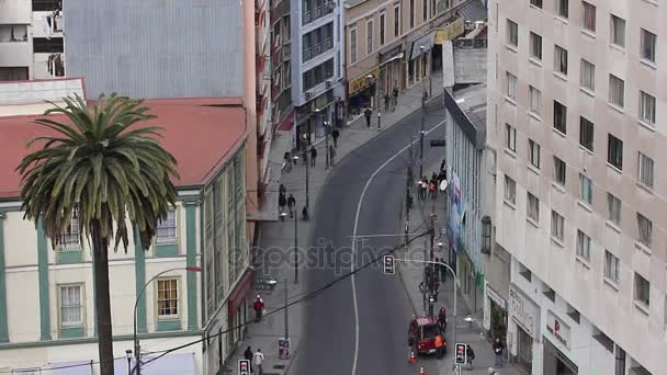 칠레에서 발 파라이 소 도시 보기 — 비디오