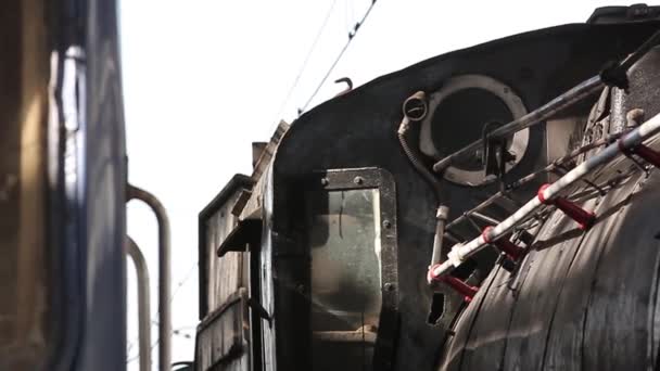 Tren istasyonu Santiago — Stok video