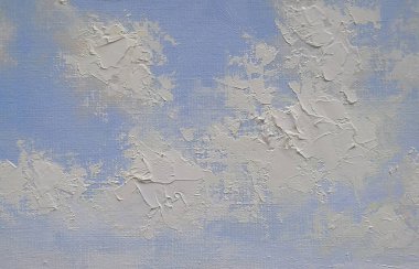 Doku, gökyüzü, Resim Sergisi petrol