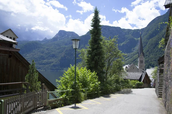 Vista típica de Salzkammergut —  Fotos de Stock