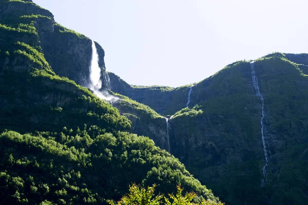 Norveç yatay, şelaleler