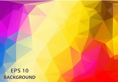 Green Low Poly Arkaplanı