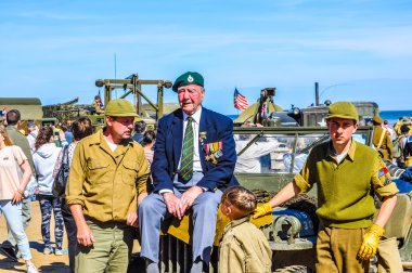 Arromanches HDR büyük gün kutlamaları