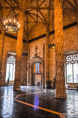 Valencia'da HDR Llotja de la Seda (ipek değişimi)