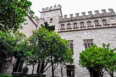Valencia'da HDR Llotja de la Seda (ipek değişimi)