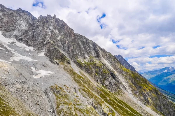 HDR Mont Blanc Aosta Vadisi — Stok fotoğraf