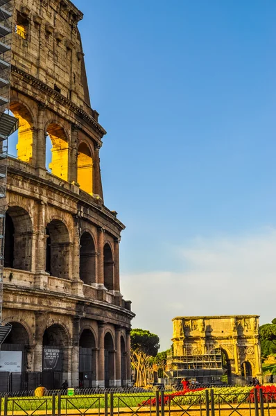HDR Colosseum Rome — Stock Photo, Image