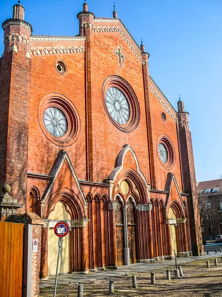HDR Asti cathedral in Asti — Stock Photo, Image