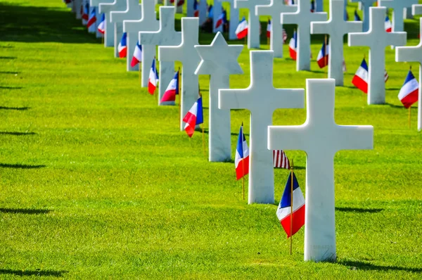 HDR Colleville Cementerio Americano — Foto de Stock