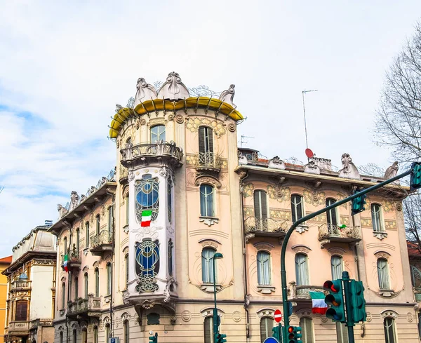 HDR Casa Fleur, Turin — Stok fotoğraf