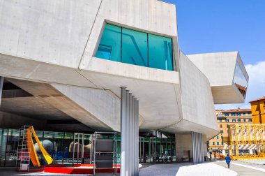 HDR Maxxi Museum in Rome clipart