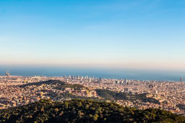 Barselona tepelerde HDR