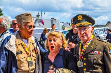 HDR D-Day kutlamalar Saint Mere kilise Fransa