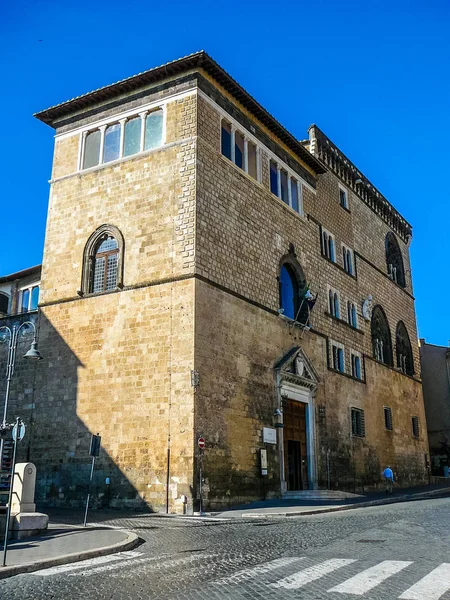 HDR Vista da cidade de Tarquinia — Fotografia de Stock