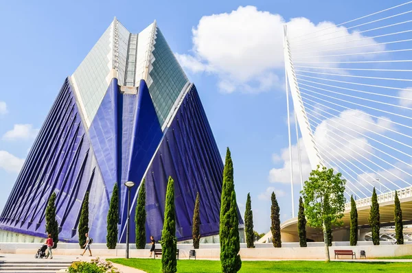 HDR staden av konst och vetenskap i Valencia — Stockfoto