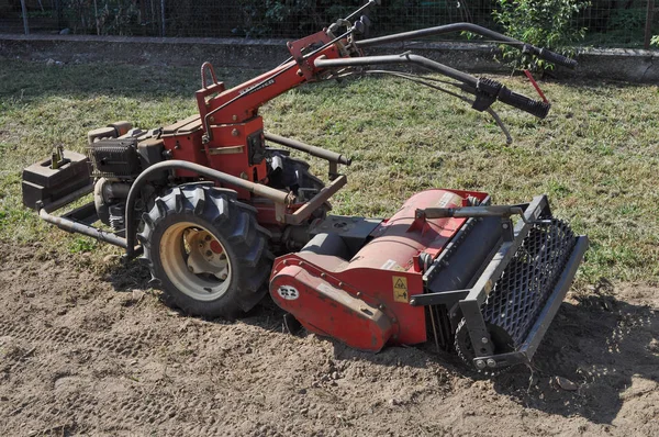 Landscape machine outdoor in Turin — Stock Photo, Image