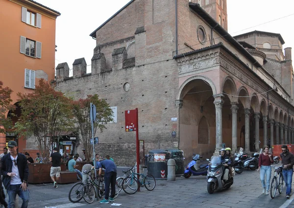 Uitzicht op de stad Bologna — Stockfoto