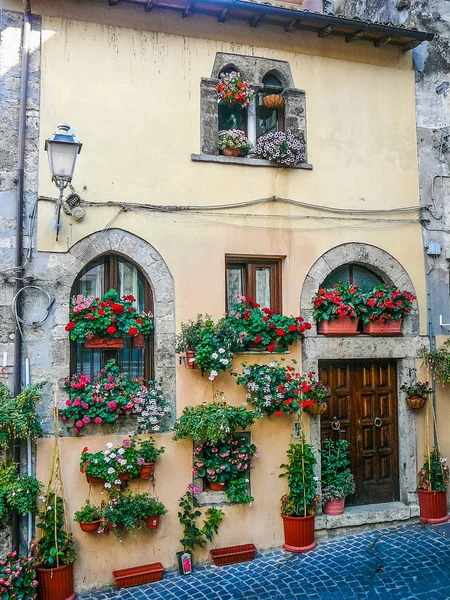 HDR Acropolis in Ferentino — Zdjęcie stockowe