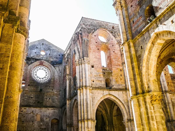 HDR San Galgano Abbey — Stock Photo, Image