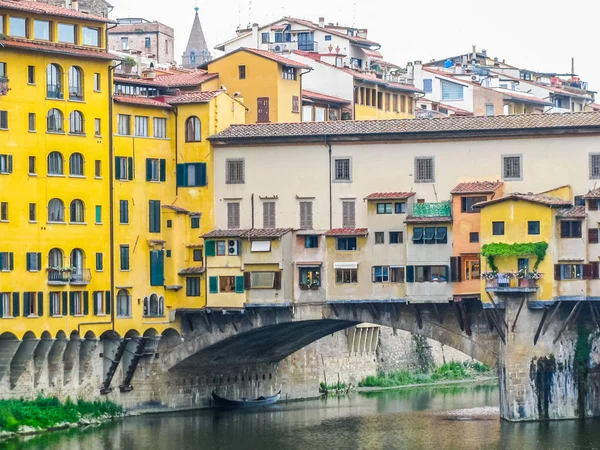 HDR Ponte Vecchio we Florencji — Zdjęcie stockowe
