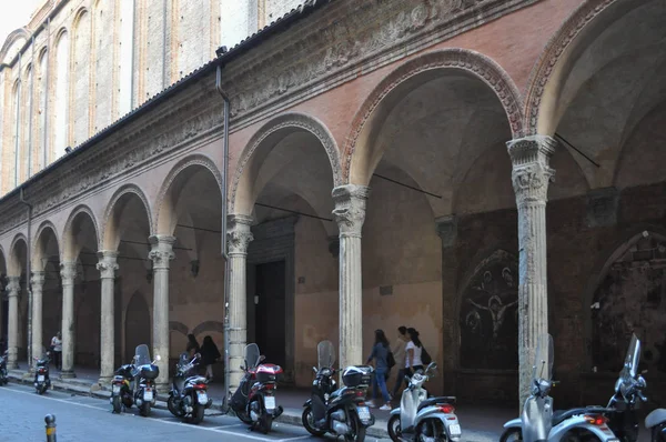 Uitzicht op de stad Bologna — Stockfoto