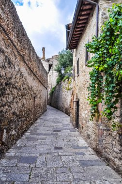 HDR görünümü, şehir, Colle Val D Elsa