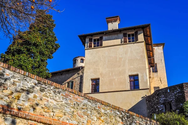 HDR Castello della Manta castle — 스톡 사진