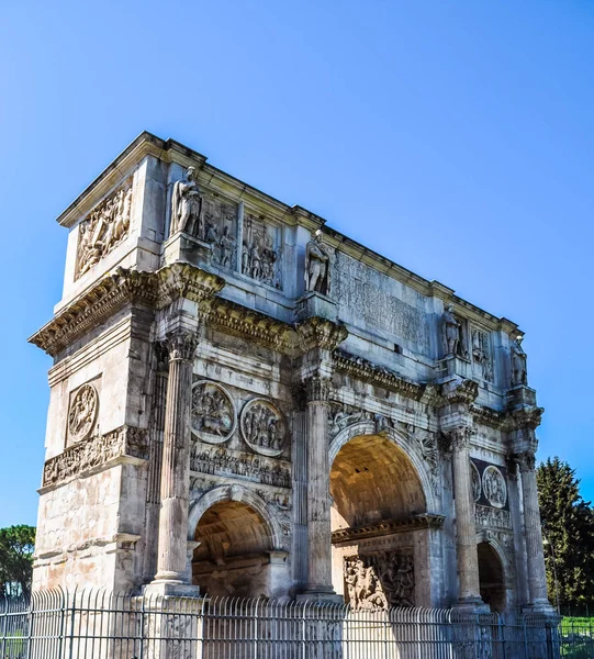 HDR Arco de Constantino, Roma — Fotografia de Stock