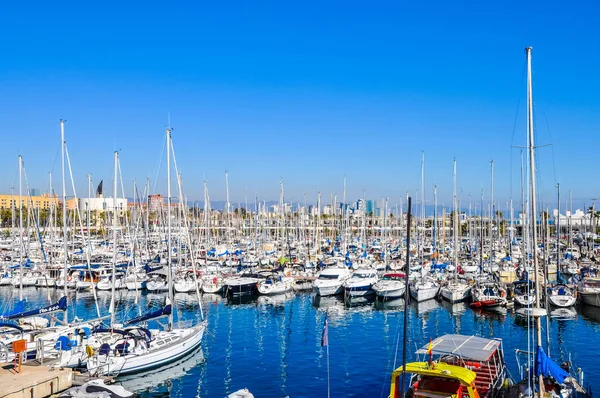 HDR-Olympiahafen in Barcelona — Stockfoto