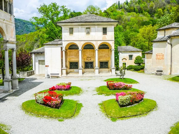 HDR Sacro Monte Varallo — Stock Photo, Image