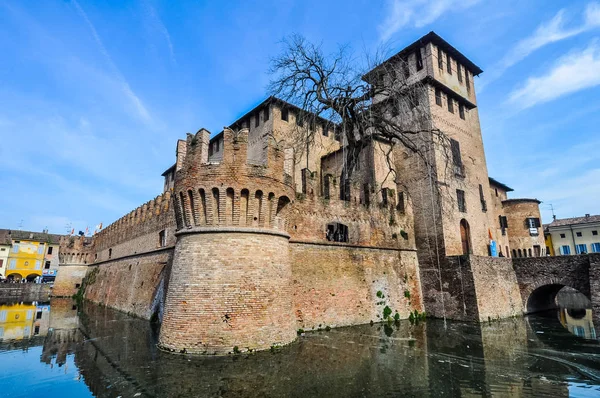 HDR HDR Rocca San Vitale em Fontanellato, Itália — Fotografia de Stock