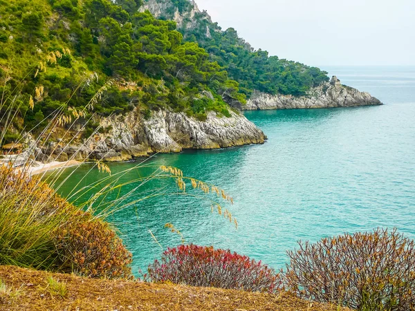 HDR Sperlonga coast in Gaeta, Italy — Stock Photo, Image