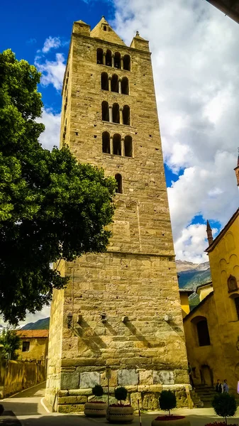 HDR Church of Sant Orso in Aosta — Stock Photo, Image