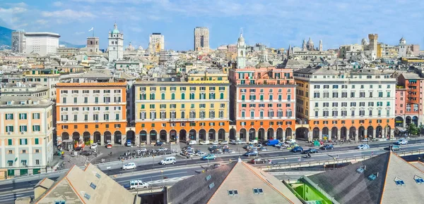 HDR Genoa, Itália — Fotografia de Stock