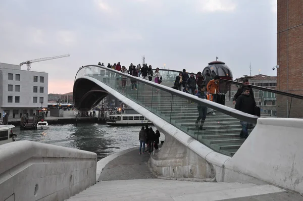 Ponte della Costituzione in Venice — Stock Photo, Image