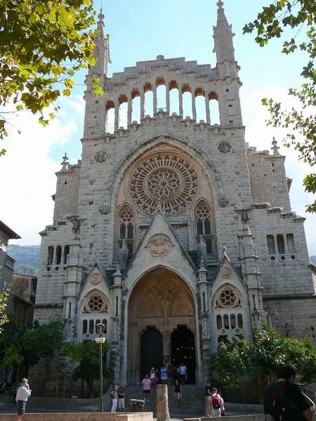 Iglesia Sant Bartomeu (San Bartolomé) en Sóller — Foto de Stock