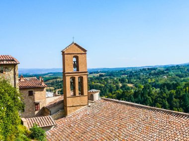 HDR Cetona, Siena, İtalya